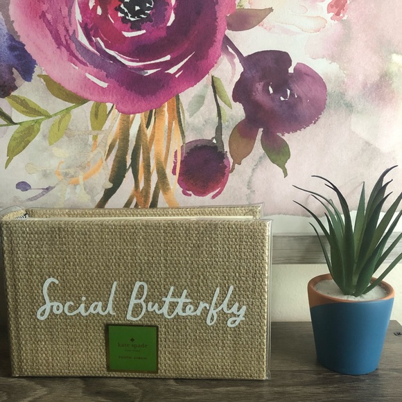Kate Spade Photo Album Social Butterfly